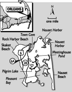 Orleans Beach Map