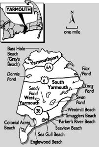 Yarmouth Beach Map